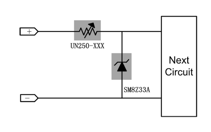 24V system, automotive electronic protection program, circuit diagram