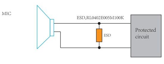 Microphone ESD protection