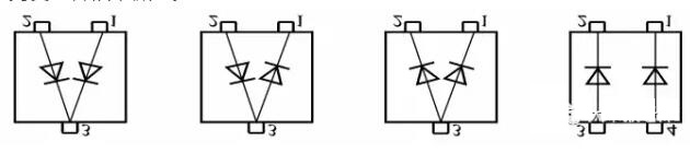 Composite diode combination