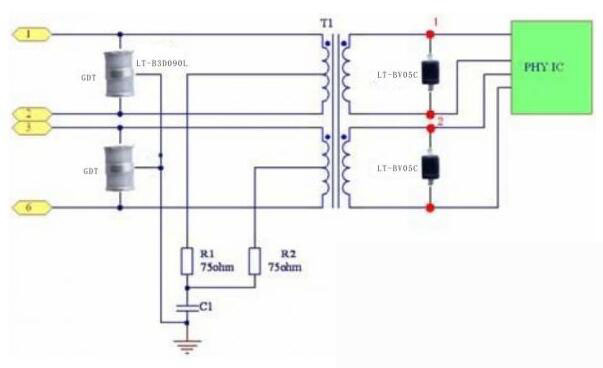 The working principle of ceramic gas discharge tube