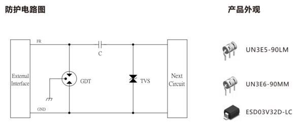 radio frequency protection circuit diagram two