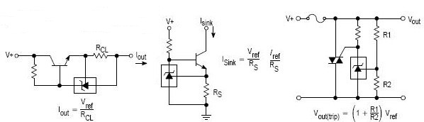 Constant current source circuit, constant current source circuit, bidirectional thyristor overvoltage protection circuit