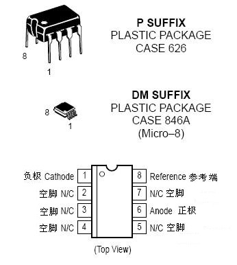 8 pin package pin function